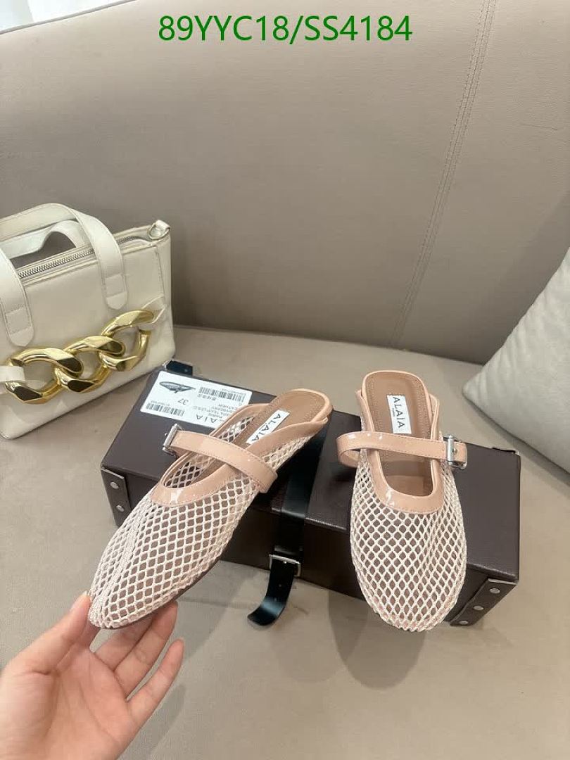 Alaia-Women Shoes Code: SS4184 $: 89USD