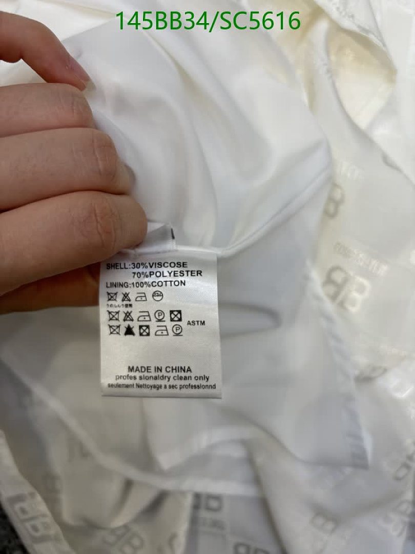 Balenciaga-Clothing Code: SC5616 $: 145USD