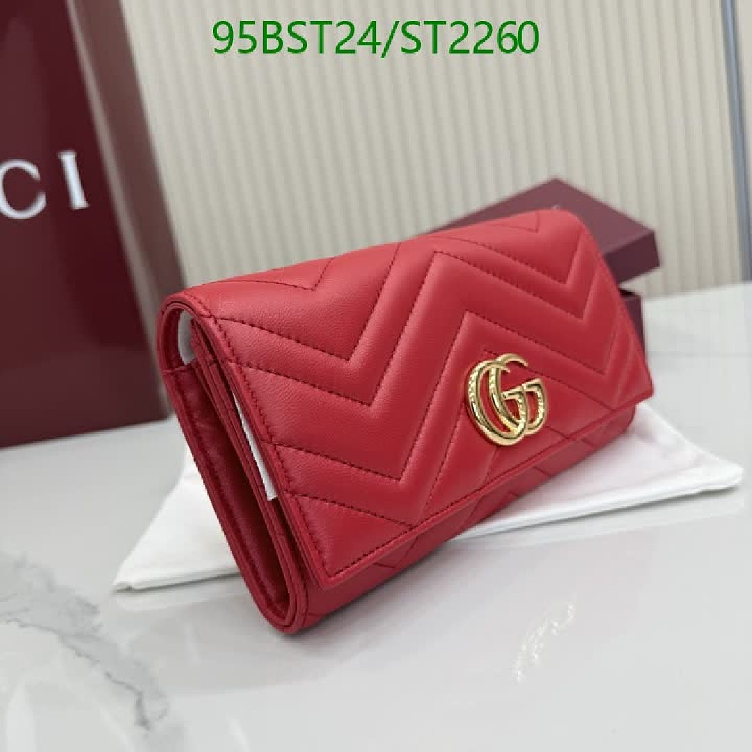 Gucci-Wallet Mirror Quality Code: ST2260 $: 95USD