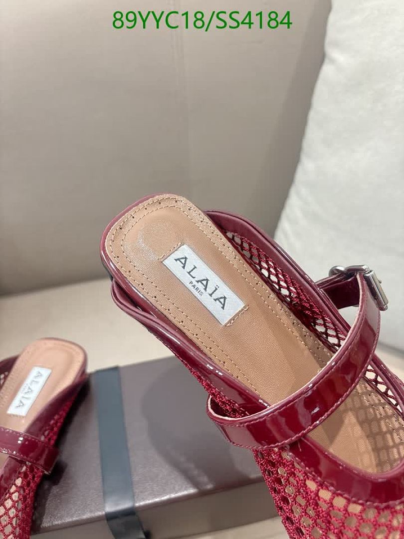 Alaia-Women Shoes Code: SS4184 $: 89USD