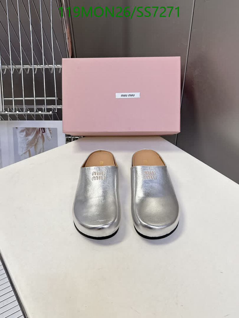 Miu Miu-Women Shoes Code: SS7271 $: 119USD