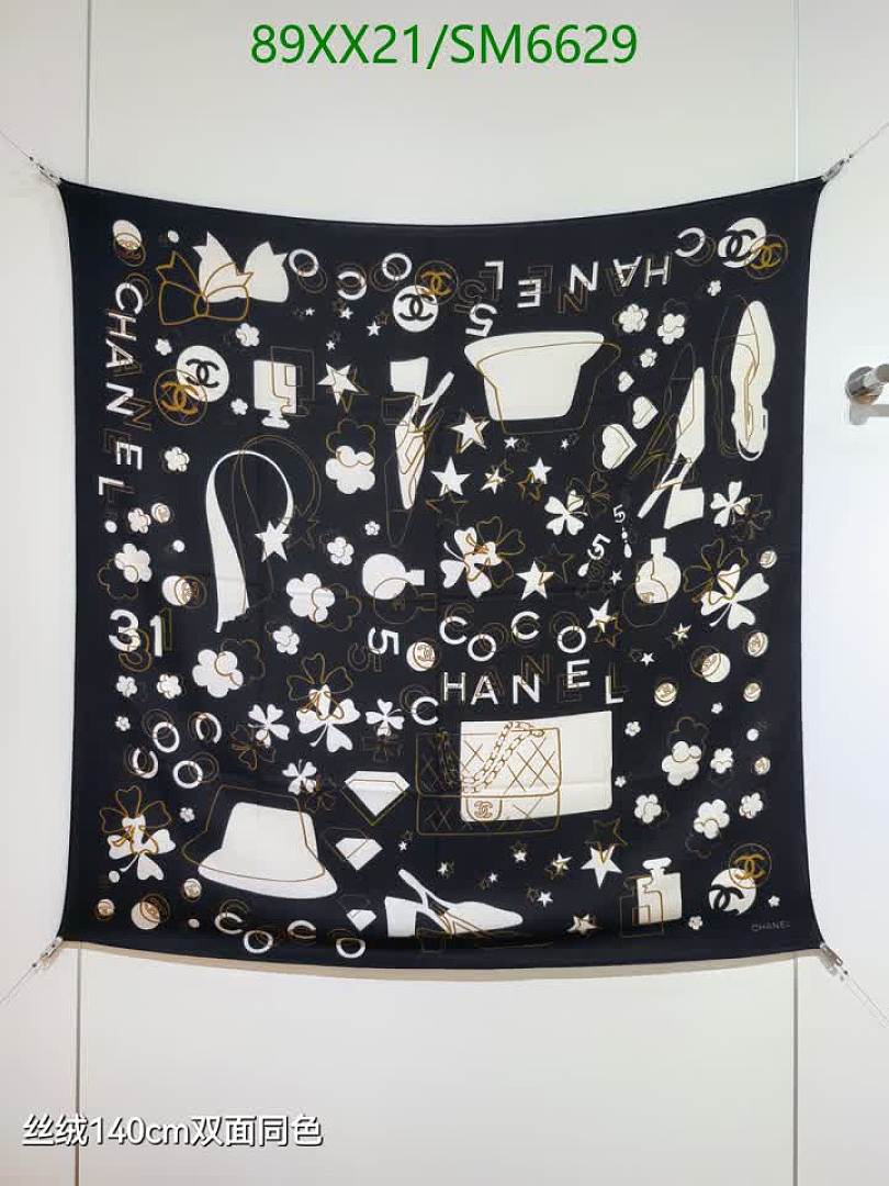Chanel-Scarf Code: SM6629 $: 89USD