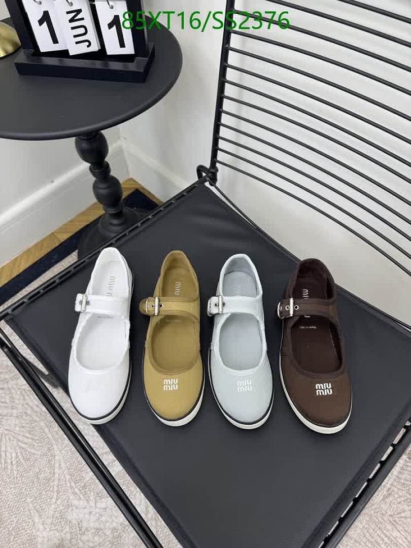 Miu Miu-Women Shoes Code: SS2376 $: 85USD