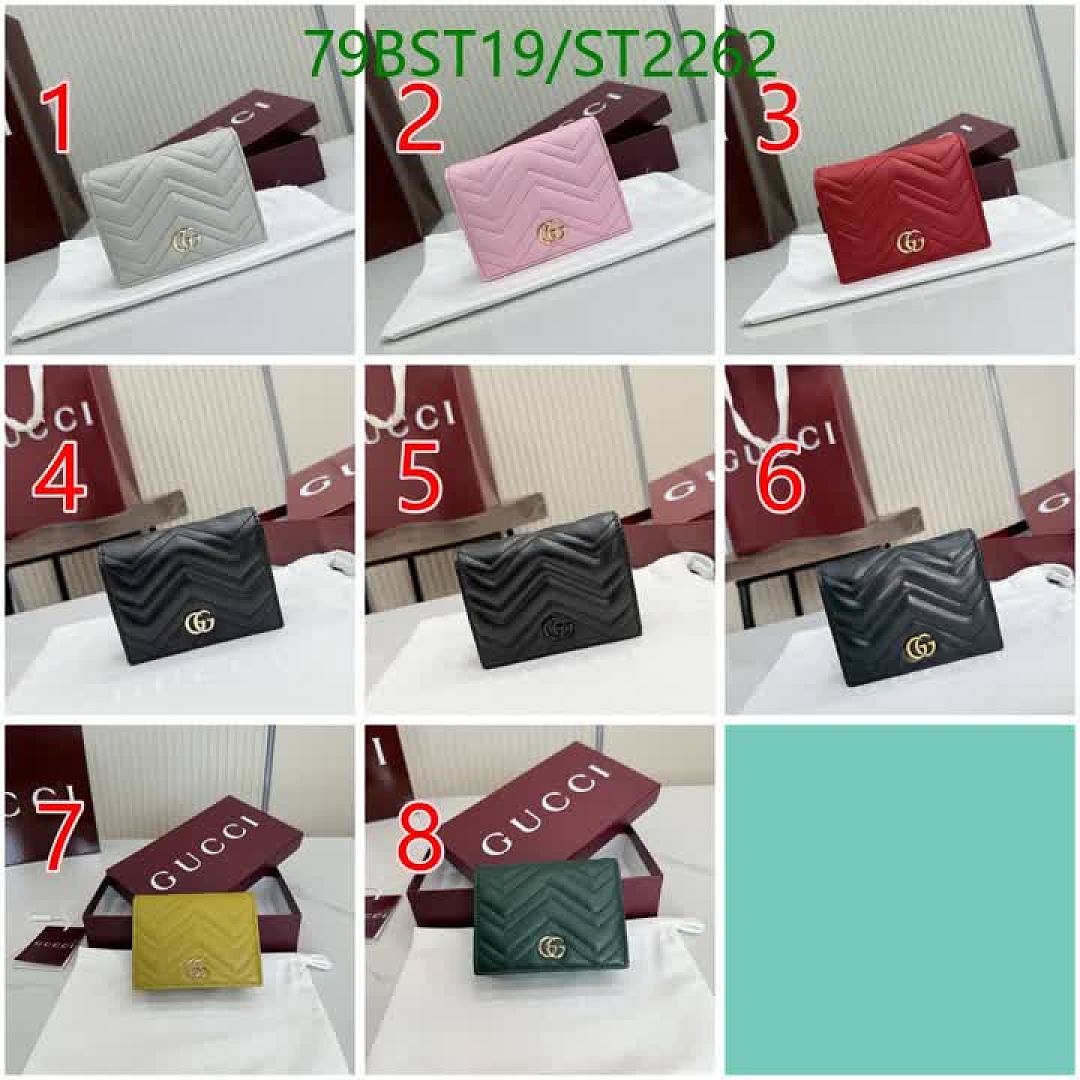 Gucci-Wallet Mirror Quality Code: ST2262 $: 79USD