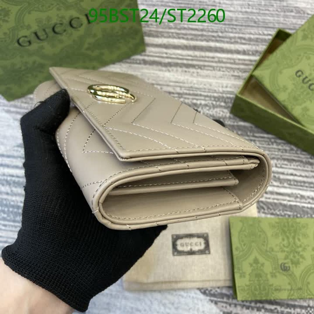 Gucci-Wallet Mirror Quality Code: ST2260 $: 95USD