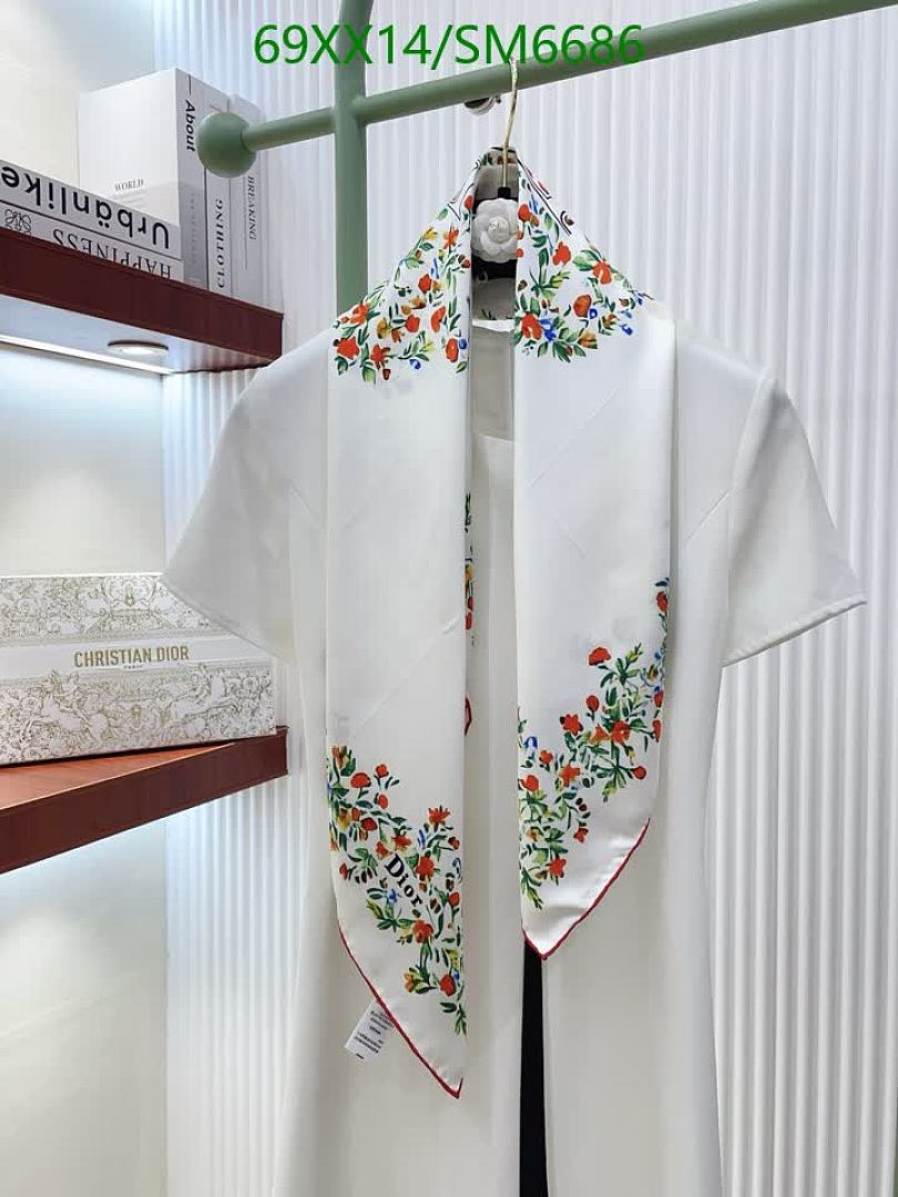 Dior-Scarf Code: SM6686 $: 69USD