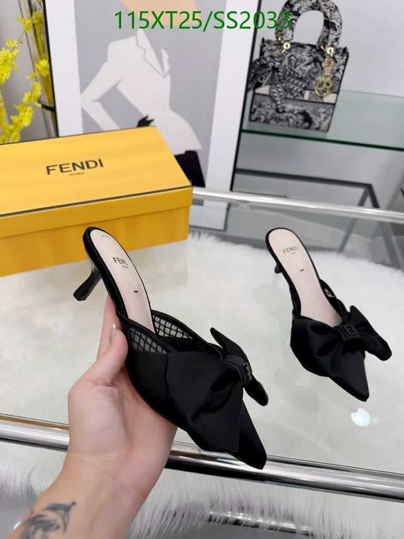 Fendi-Women Shoes Code: SS2033 $: 115USD