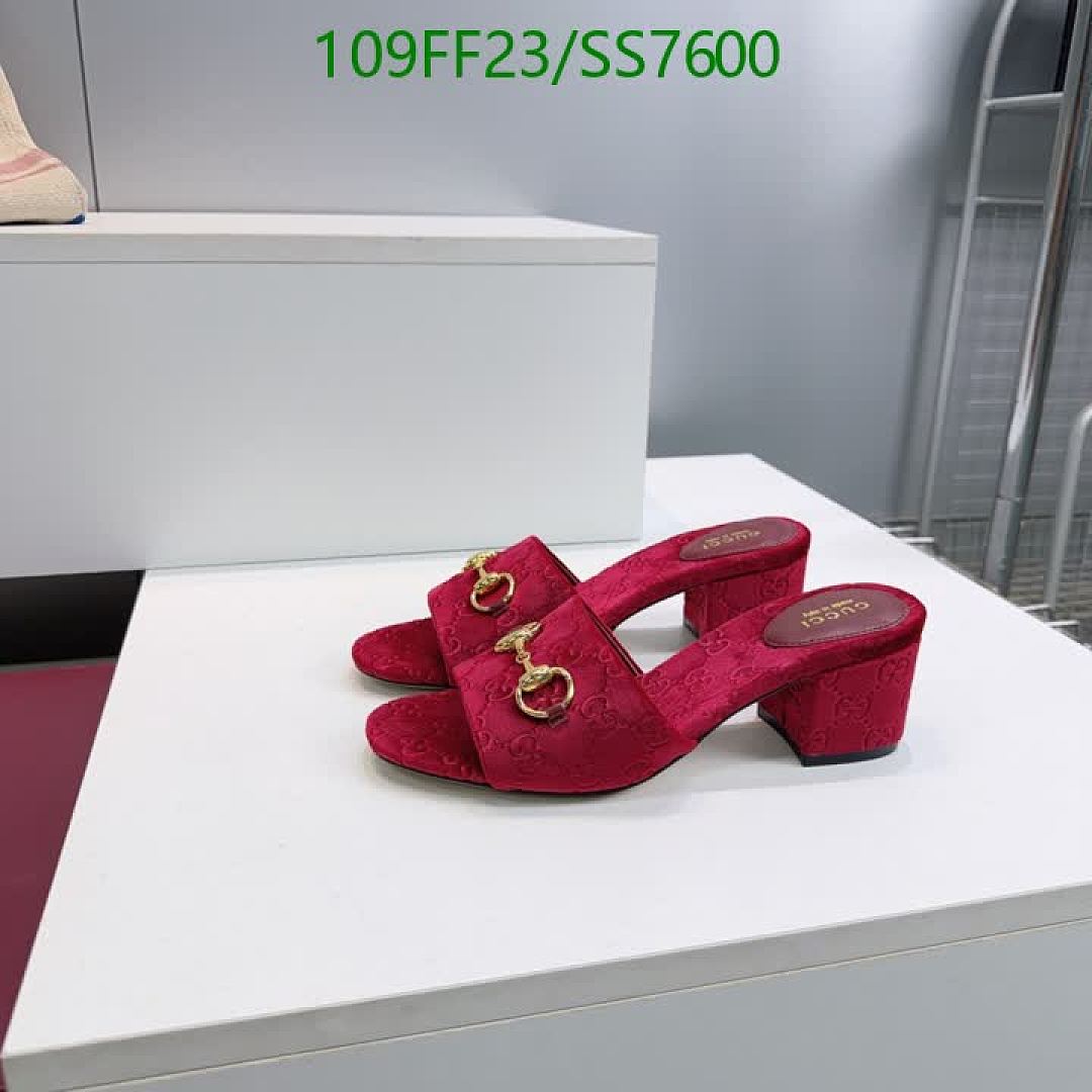 Gucci-Women Shoes Code: SS7600 $: 109USD