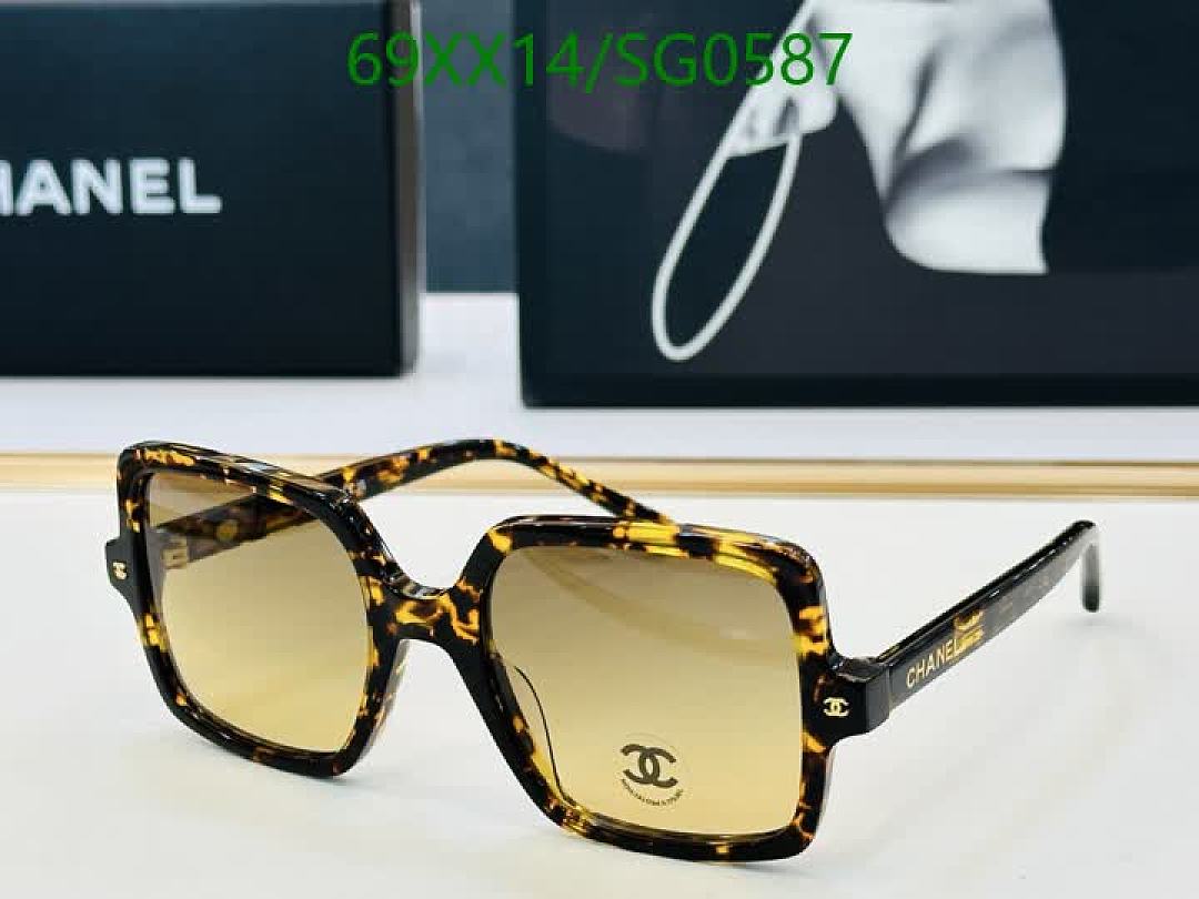 Chanel-Glasses Code: SG0587 $: 69USD