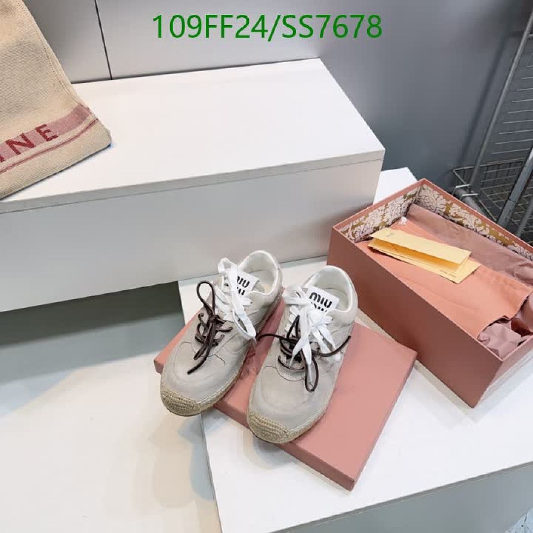 Miu Miu-Women Shoes Code: SS7678 $: 109USD