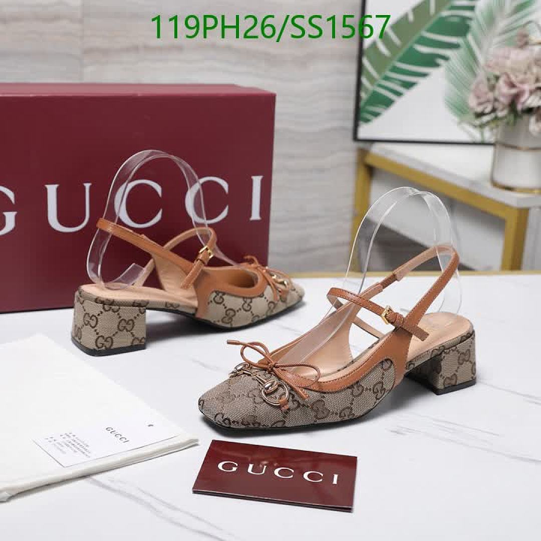 Gucci-Women Shoes Code: SS1567 $: 119USD