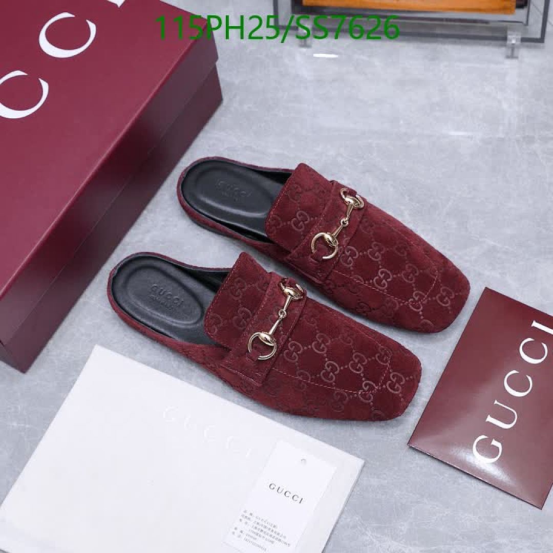 Gucci-Women Shoes Code: SS7626 $: 115USD