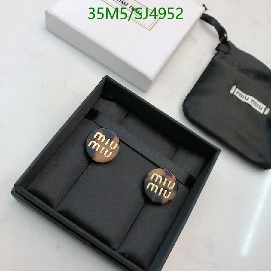 Miu Miu-Jewelry Code: SJ4952 $: 35USD