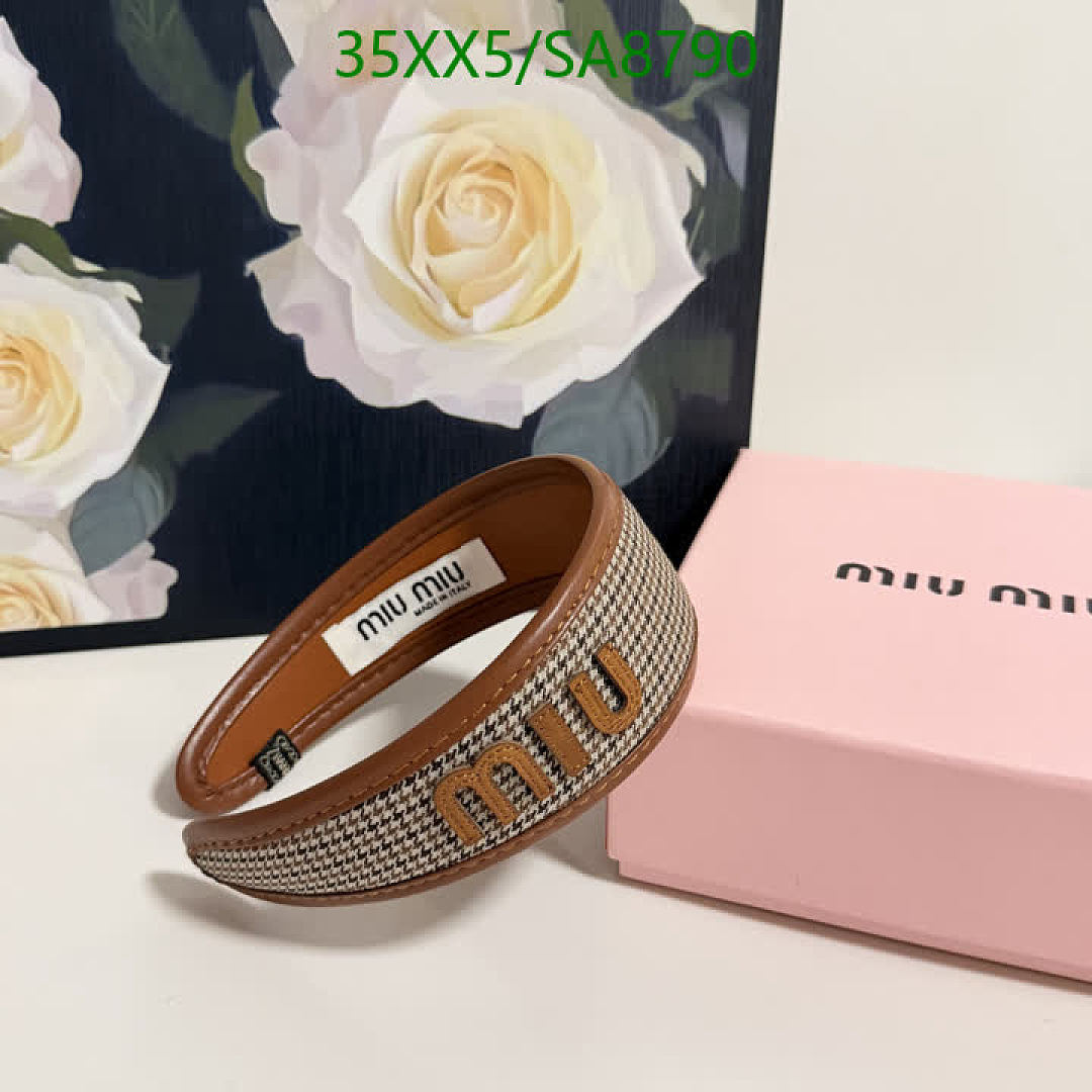 MIU MIU-Headband Code: SA8790 $: 35USD