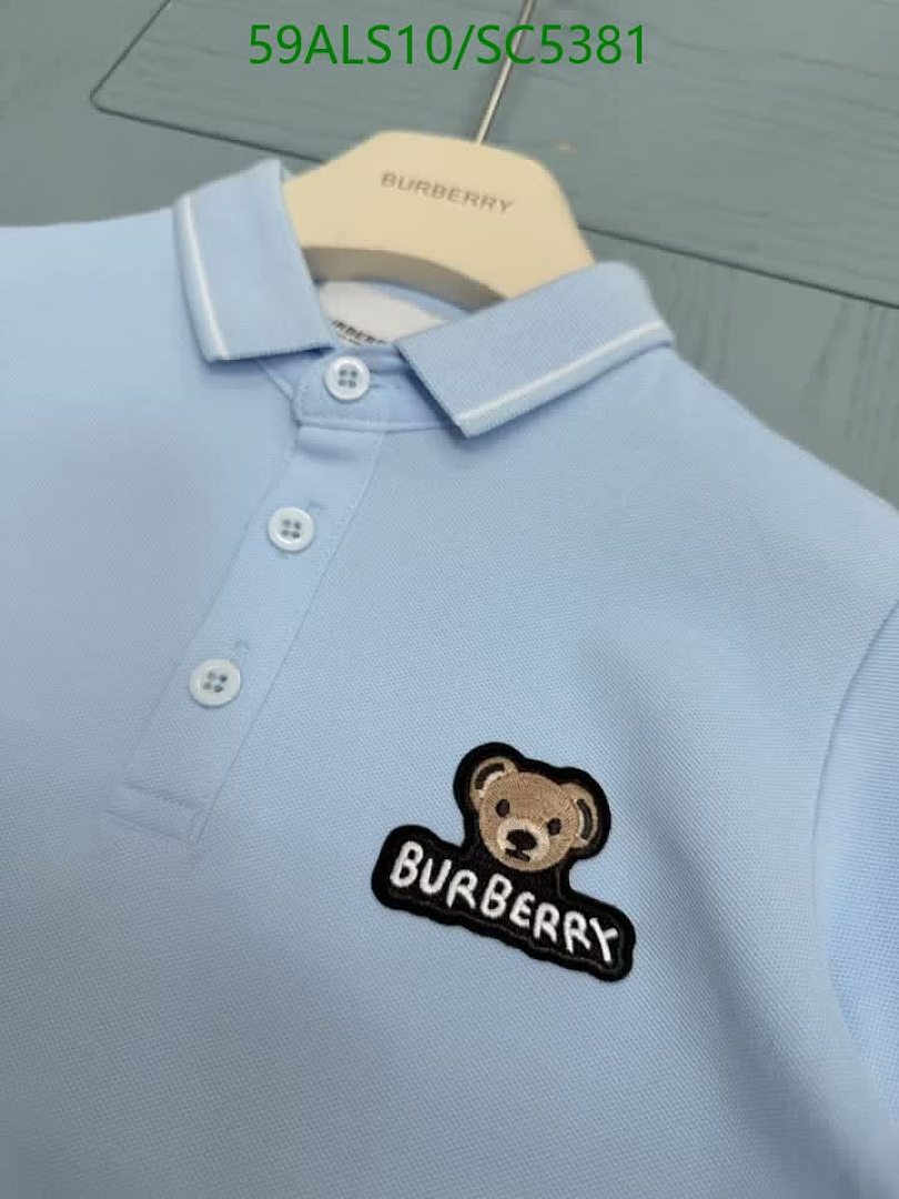 Burberry-Kids Clothing Code: SC5381 $: 59USD