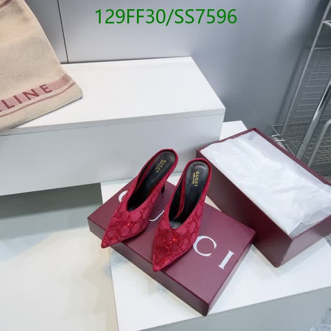 Gucci-Women Shoes Code: SS7596 $: 129USD