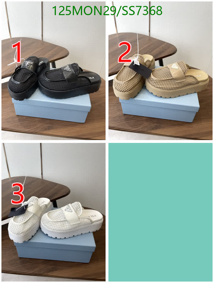 Prada-Women Shoes Code: SS7368 $: 125USD