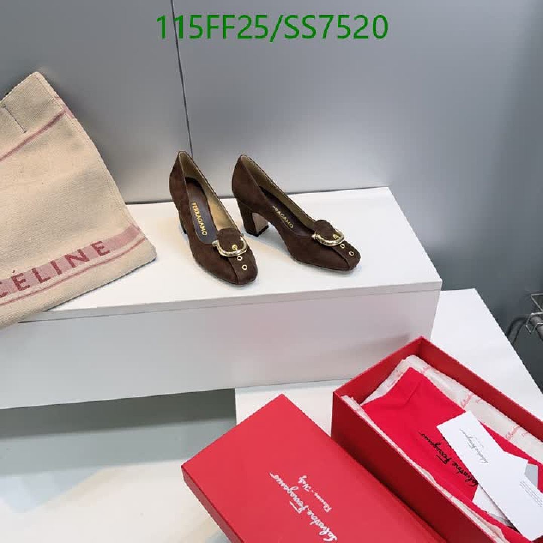 Ferragamo-Women Shoes Code: SS7520 $: 115USD