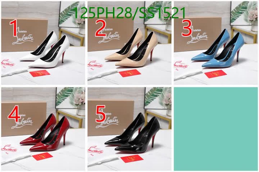 Christian Louboutin-Women Shoes Code: SS1521 $: 125USD