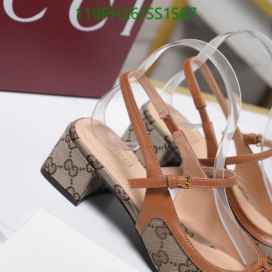 Gucci-Women Shoes Code: SS1567 $: 119USD