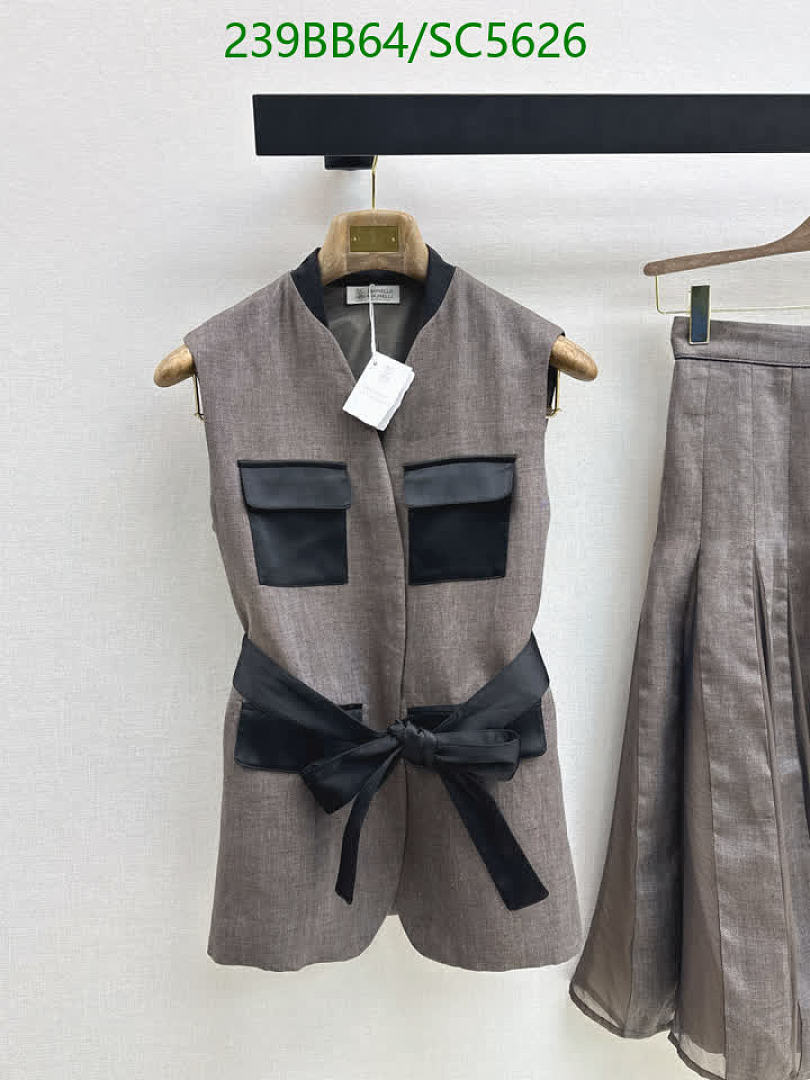 Brunello Cucinelli-Clothing Code: SC5626 $: 239USD