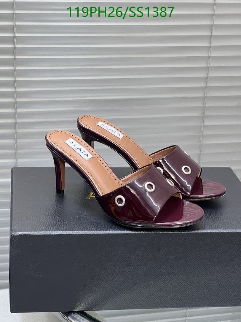 Alaia-Women Shoes Code: SS1387 $: 119USD
