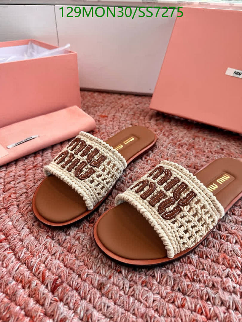 Miu Miu-Women Shoes Code: SS7275 $: 129USD