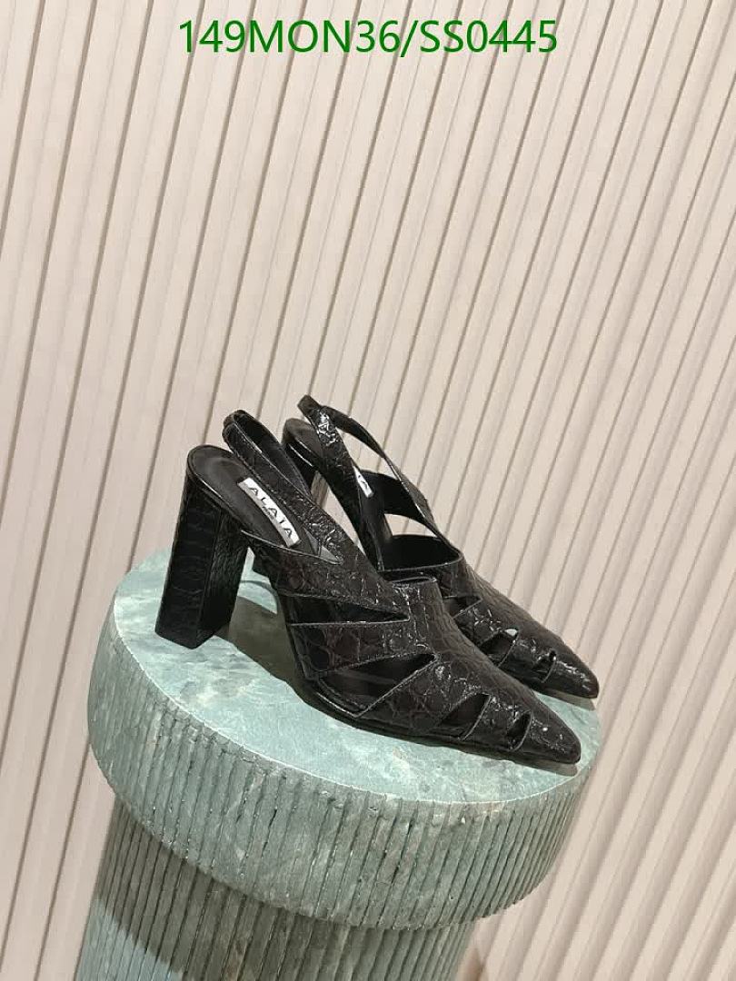 Alaia-Women Shoes Code: SS0445 $: 149USD