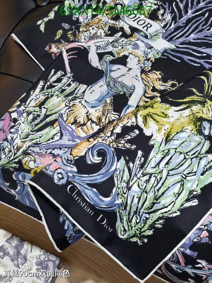 Dior-Scarf Code: SM6687 $: 69USD