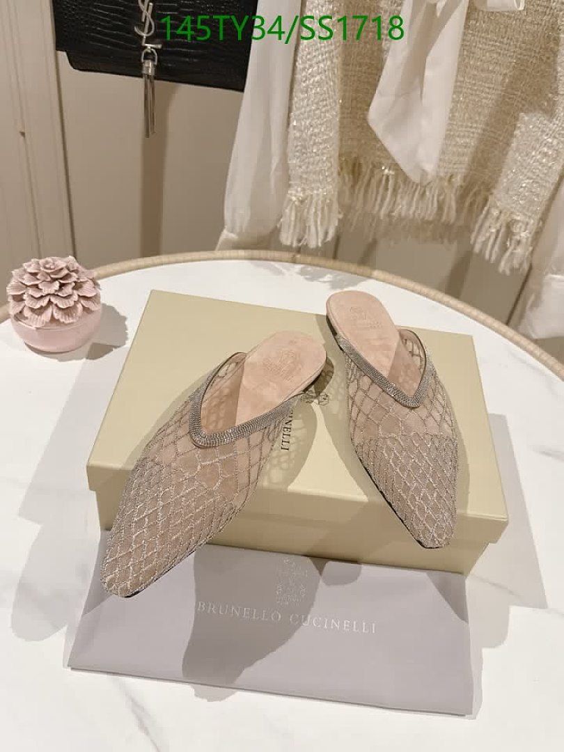 Brunello Cucinelli-Women Shoes Code: SS1718 $: 145USD