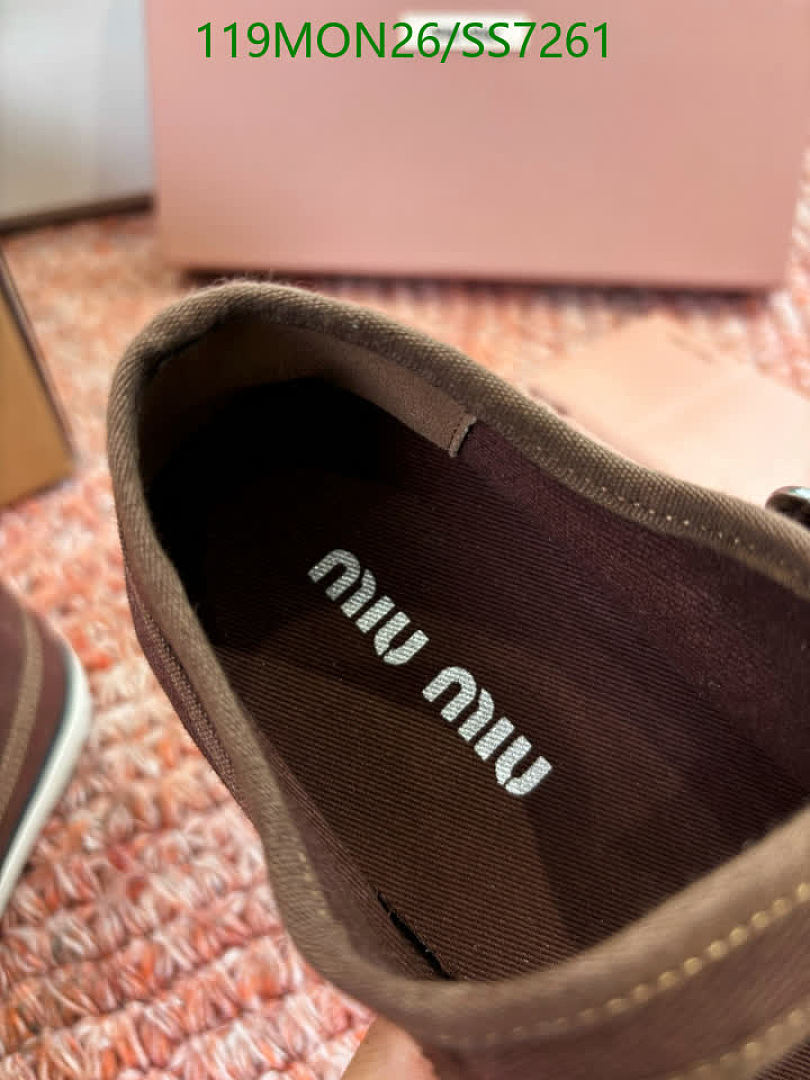 Miu Miu-Women Shoes Code: SS7261 $: 119USD