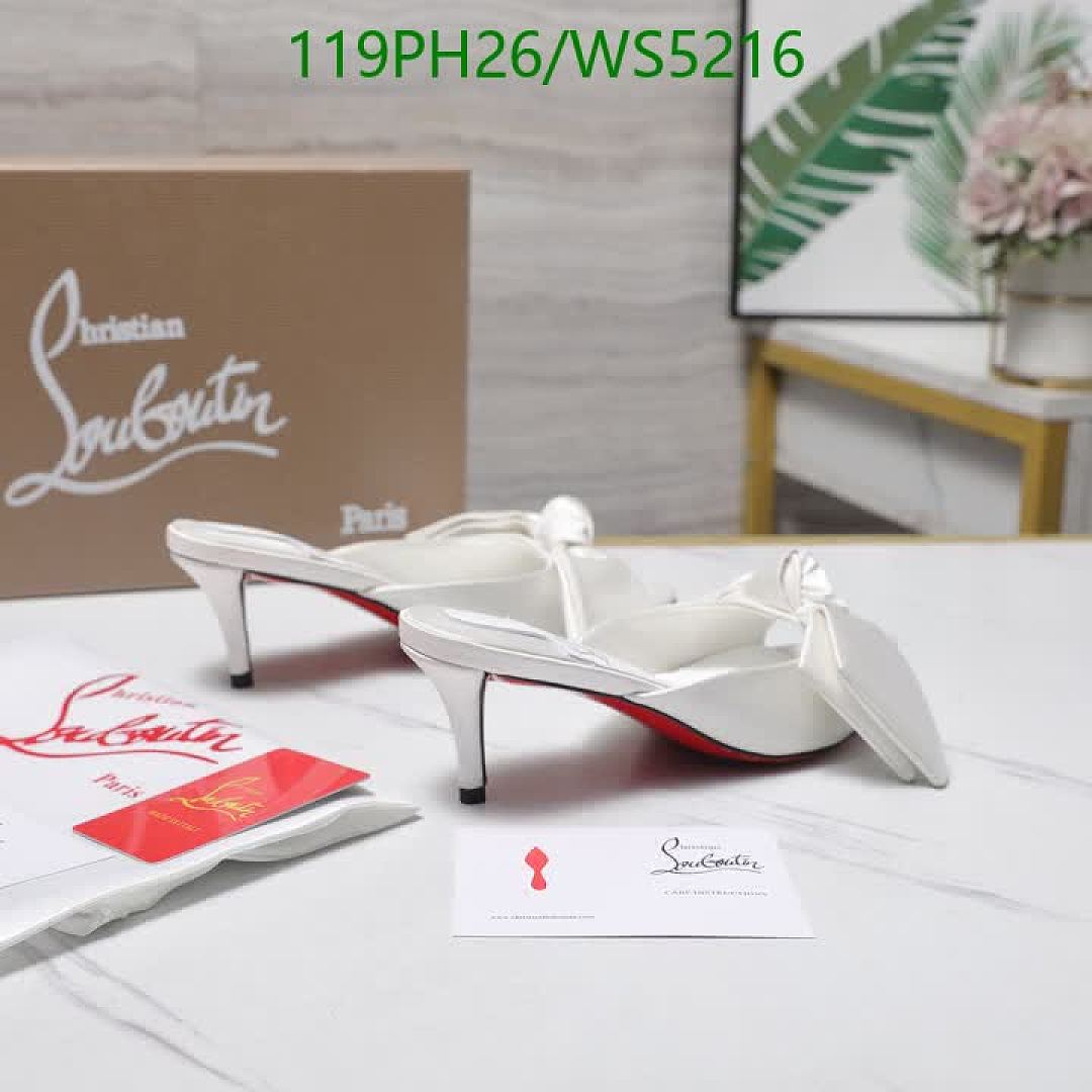 Christian Louboutin-Women Shoes Code: WS5216 $: 119USD