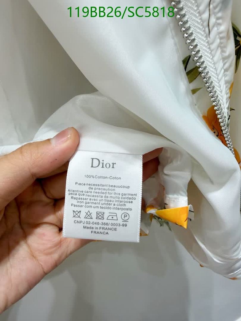Dior-Clothing Code: SC5818 $: 119USD
