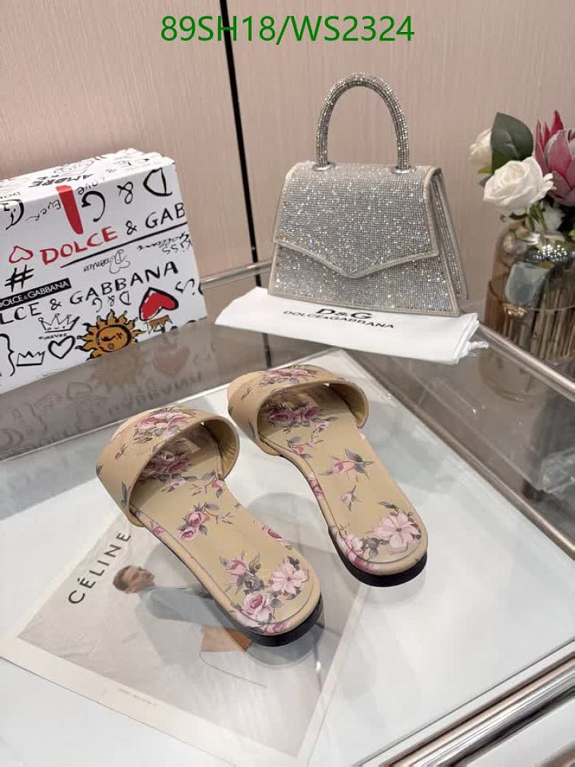 D&G-Women Shoes Code: WS2324 $: 89USD
