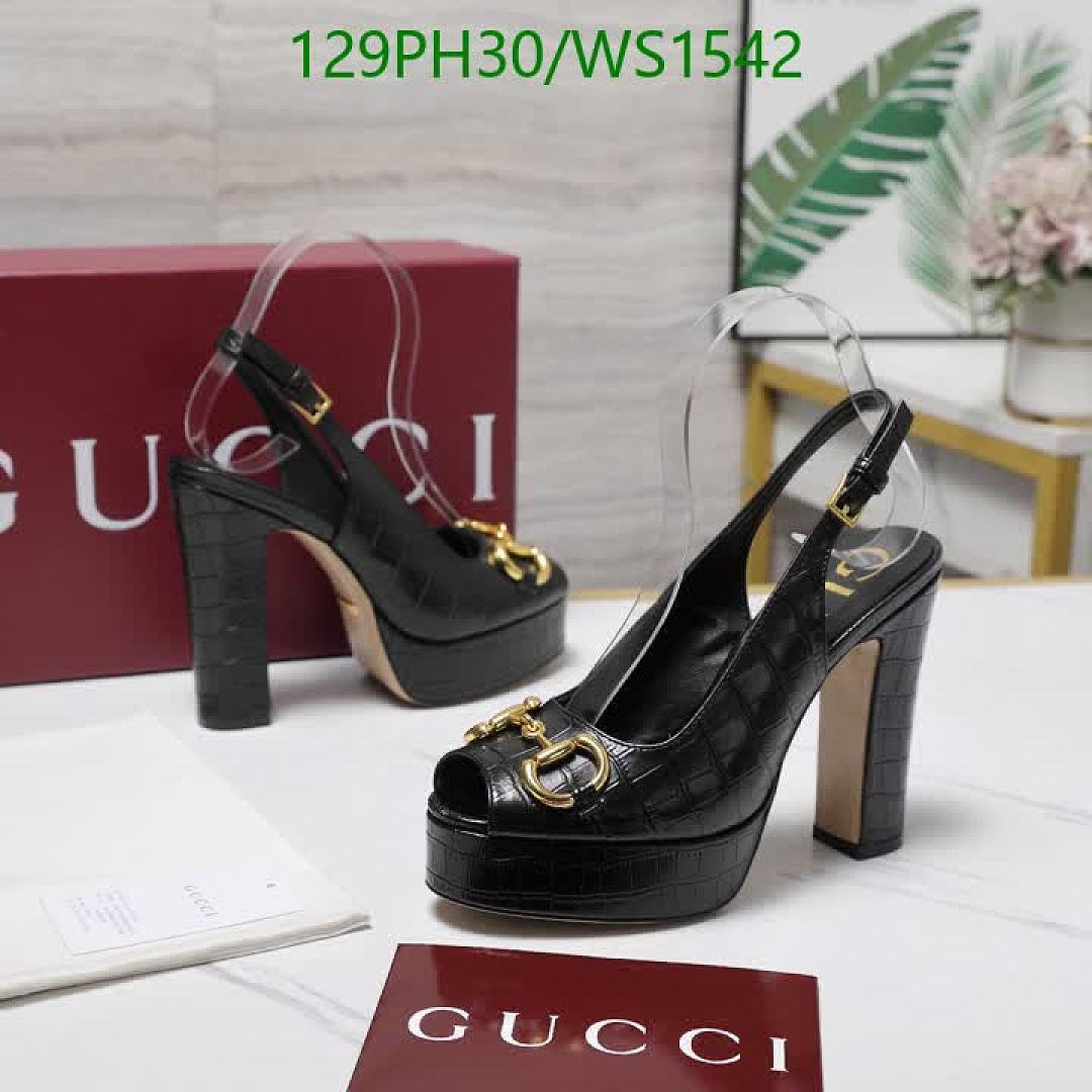 Gucci-Women Shoes Code: WS1542 $: 129USD