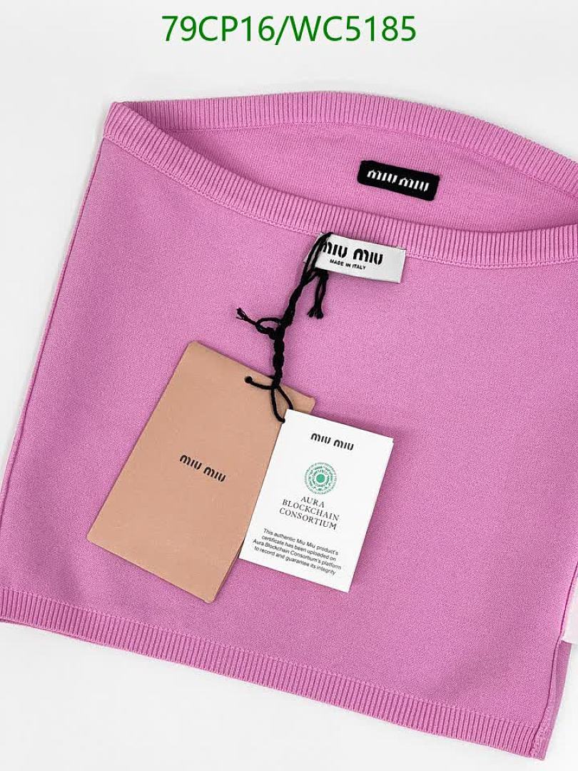Miu Miu-Clothing Code: WC5185 $: 79USD