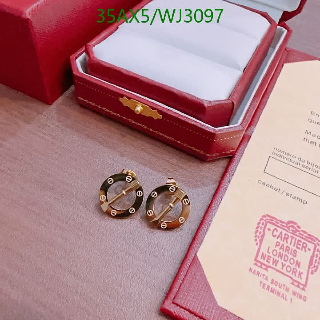 Cartier-Jewelry Code: WJ3097 $: 35USD