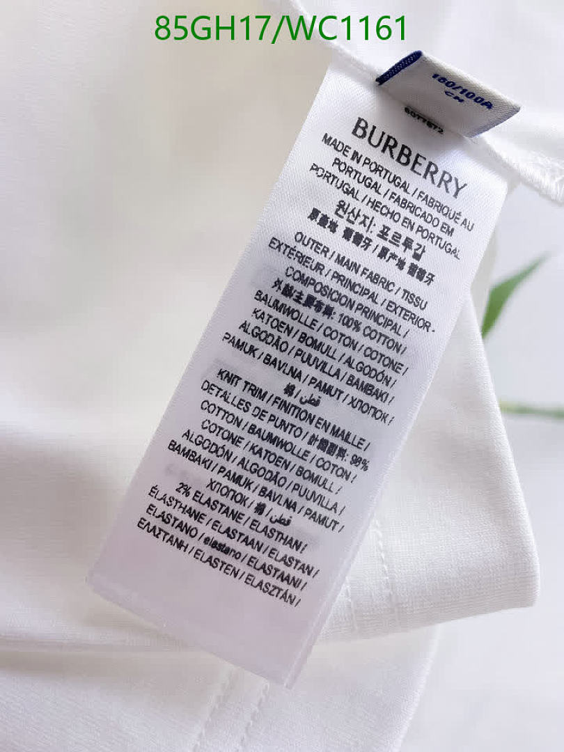 Burberry-Clothing Code: WC1161 $: 85USD
