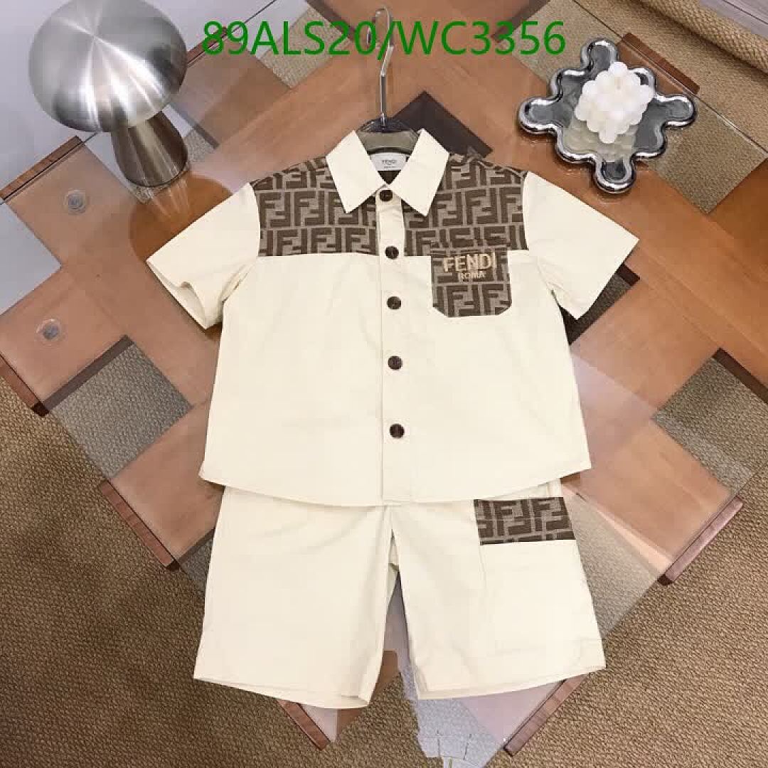 Fendi-Kids clothing Code: WC3356 $: 89USD