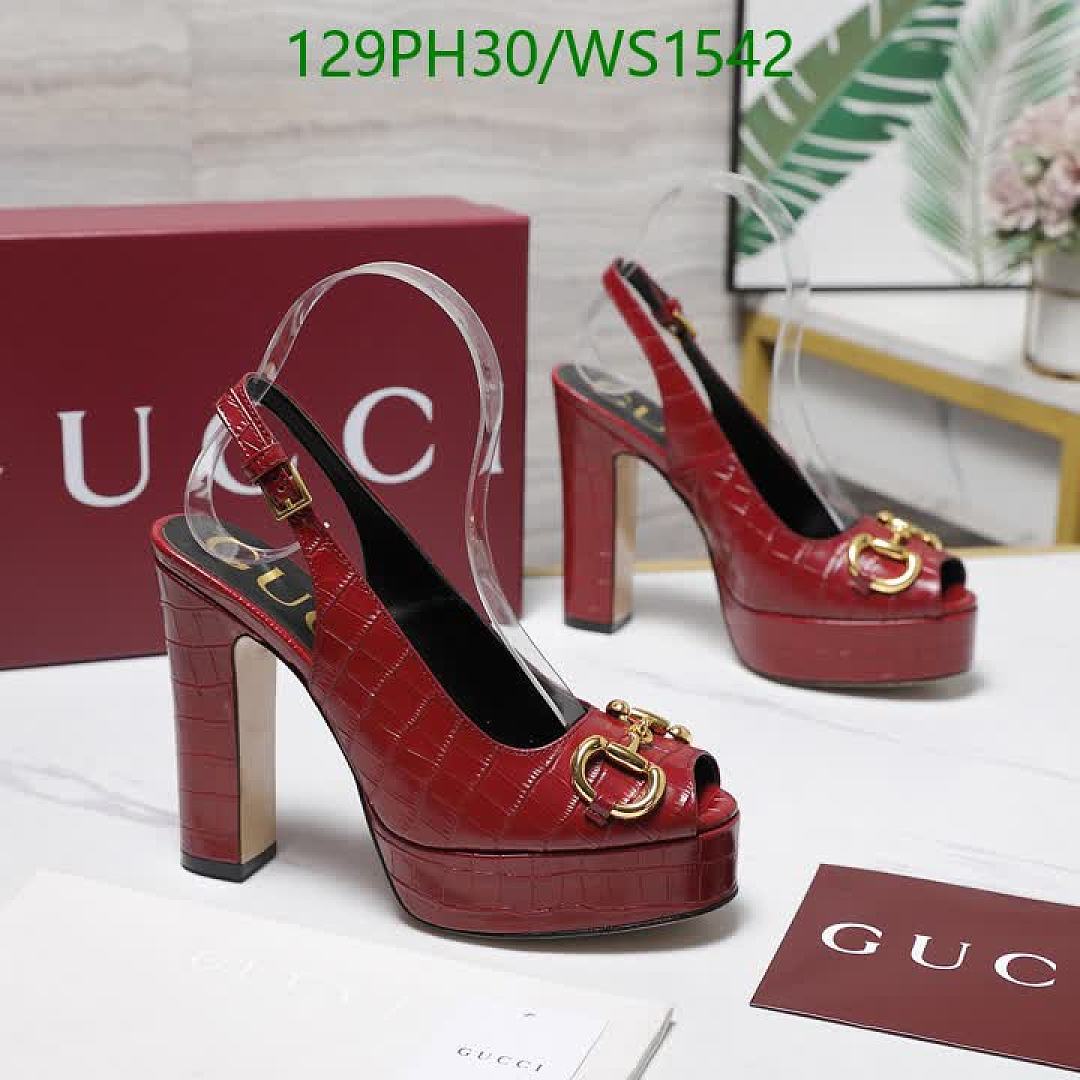 Gucci-Women Shoes Code: WS1542 $: 129USD