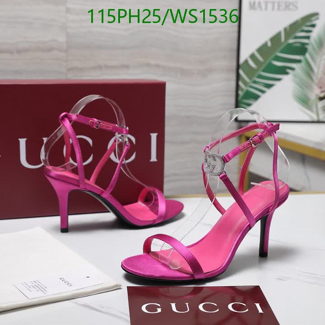 Gucci-Women Shoes Code: WS1536 $: 115USD