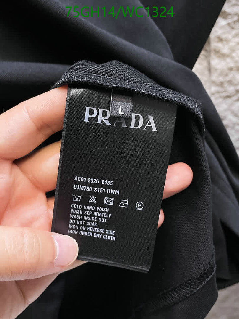Prada-Clothing Code: WC1324 $: 75USD