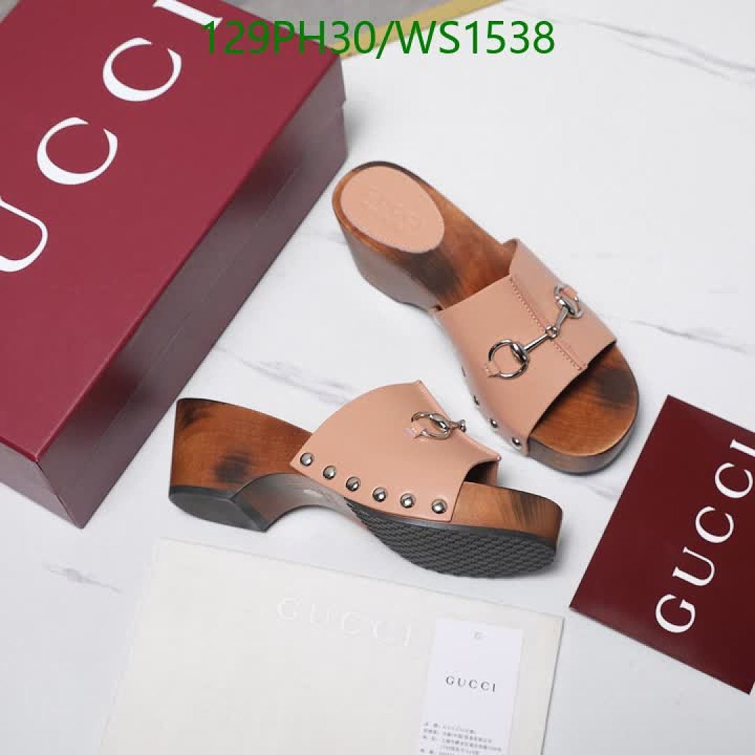Gucci-Women Shoes Code: WS1538 $: 129USD