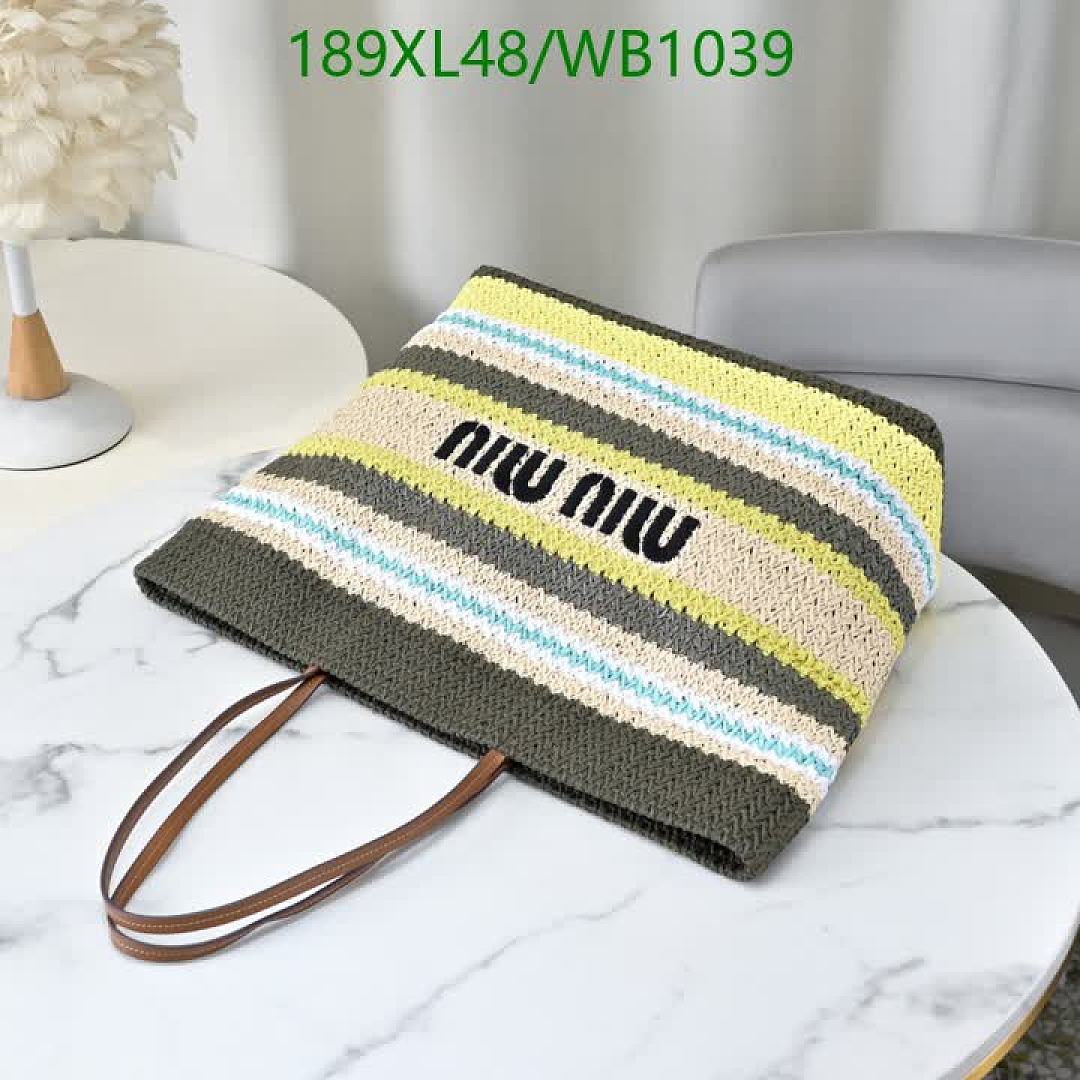 Miu Miu-Bag-Mirror Quality Code: WB1039 $: 189USD