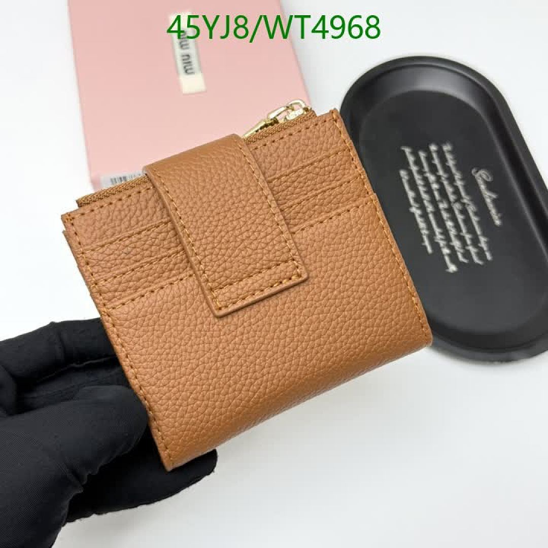 Miu Miu-Wallet-4A Quality Code: WT4968 $: 45USD