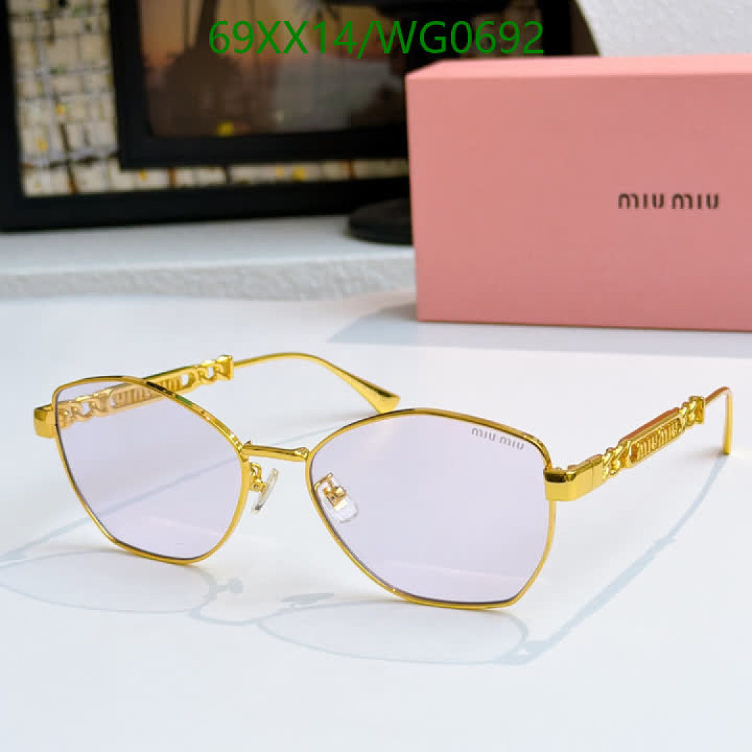 Miu Miu-Glasses Code: WG0692 $: 69USD