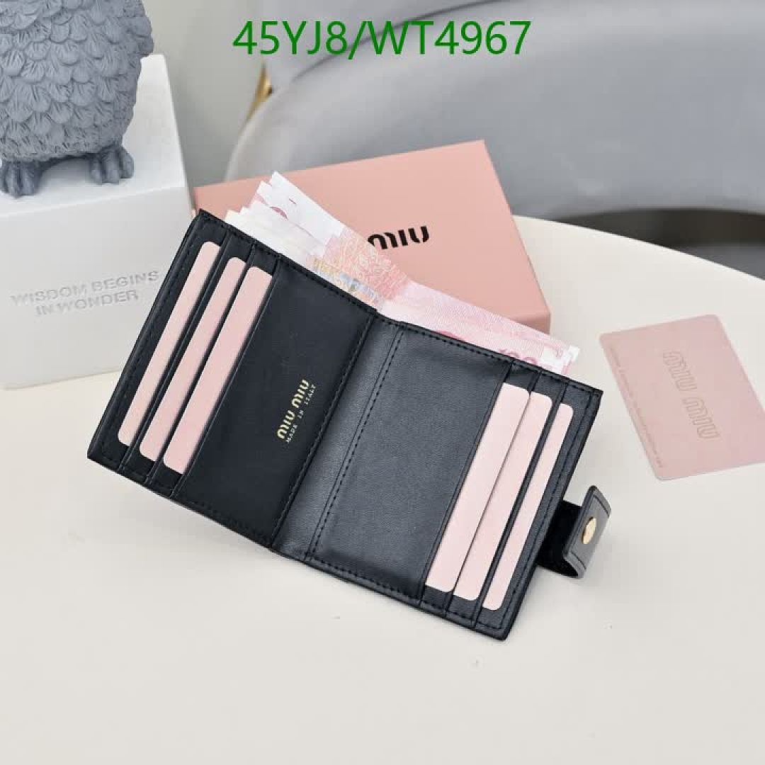 Miu Miu-Wallet-4A Quality Code: WT4967 $: 45USD