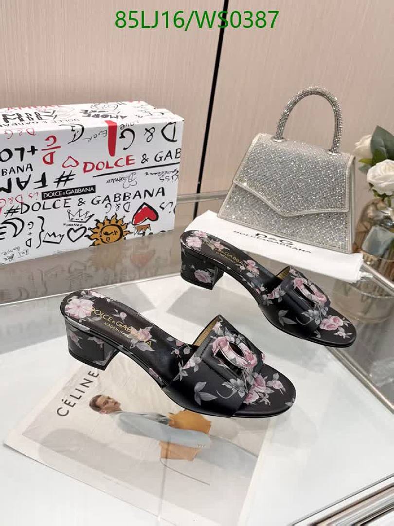 D&G-Women Shoes Code: WS0387 $: 85USD