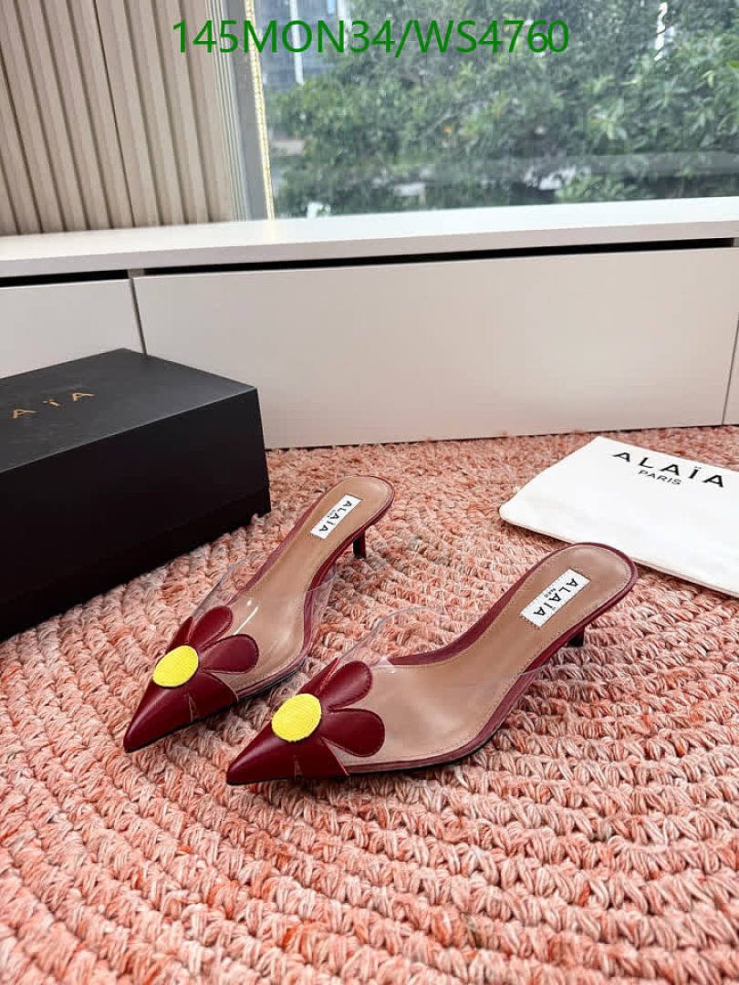 Alaia-Women Shoes Code: WS4760 $: 145USD