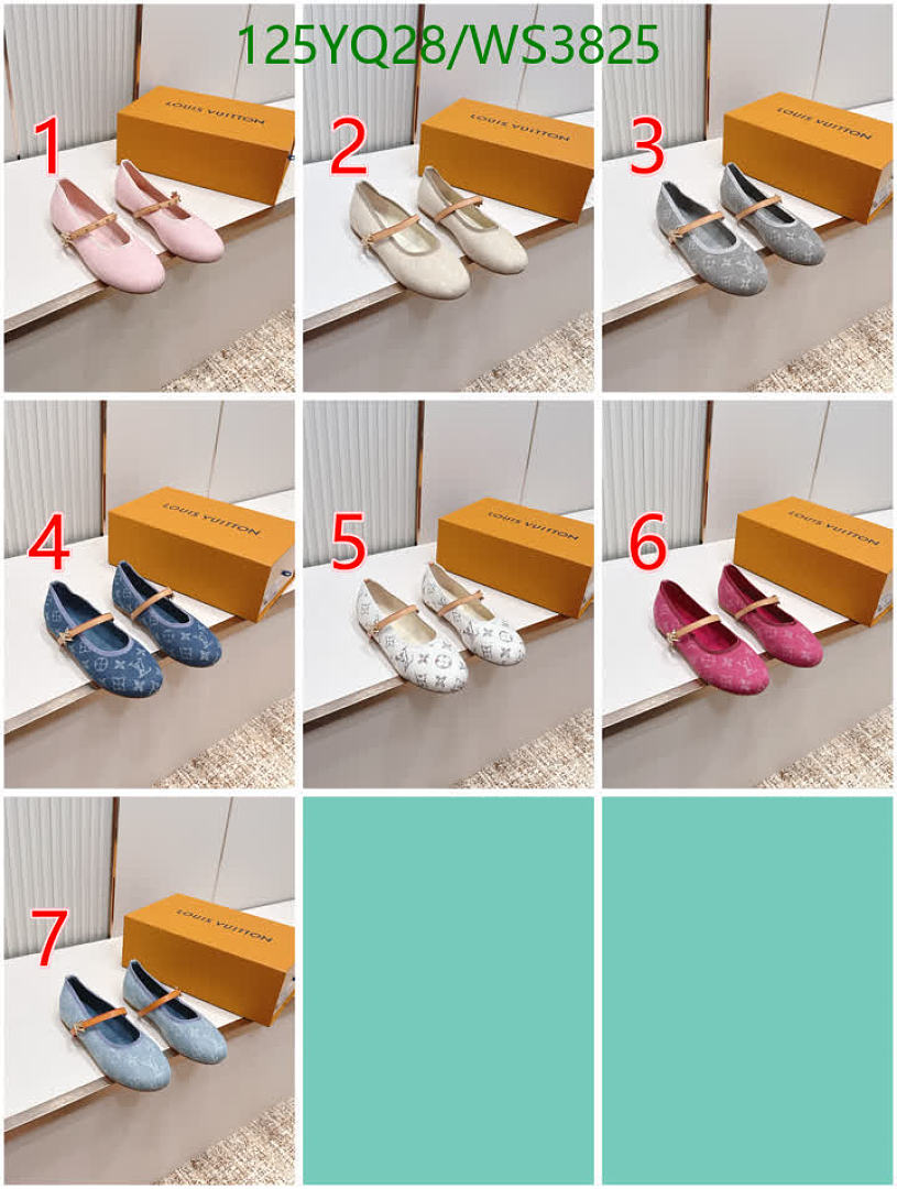 LV-Women Shoes Code: WS3825 $: 125USD